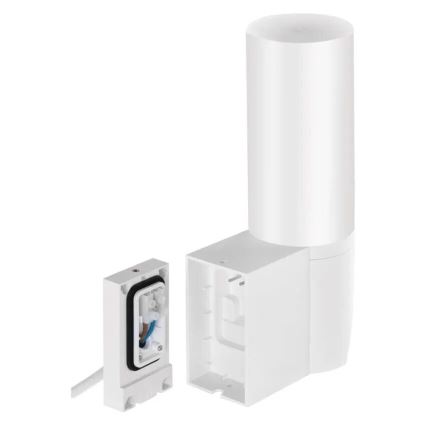 Έξυπνη εξωτερική κάμερα LED με φως GoSmart LED/12W/230V IP65 Wi-Fi Tuya λευκό