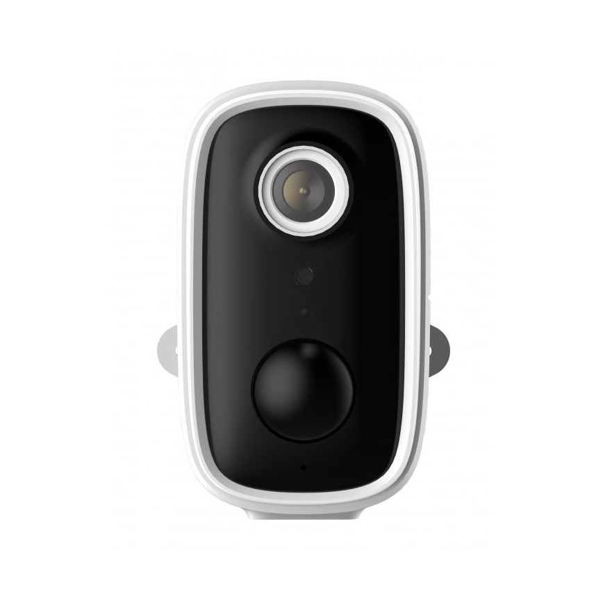 Έξυπνη κάμερα με αισθητήρα Full HD 1080p 5V 9600 mAh IP65 Wi-Fi Tuya λευκό