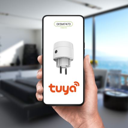 Έξυπνη πρίζα 2300W/230V/10A Wi-Fi Tuya