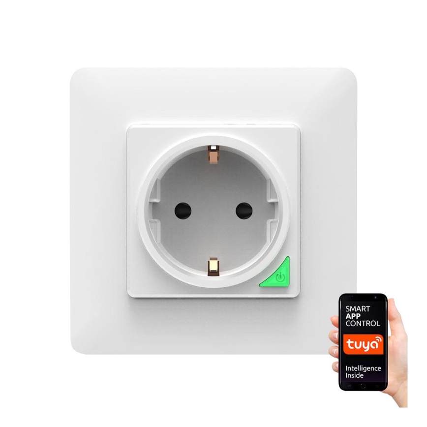 Έξυπνη πρίζα SMART 3680W/230V/16A Wi-Fi Tuya SCHUKO