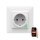 Έξυπνη πρίζα SMART 3680W/230V/16A Wi-Fi Tuya SCHUKO