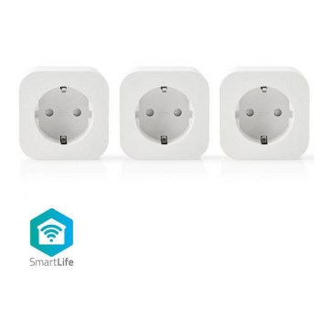 Έξυπνη πρίζα SmartLife 2500W WiFi 3τμχ