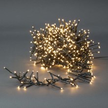 Εξωτερικά Χριστουγεννιάτικα λαμπάκια LED 768xLED/7 λειτουργίες 8,6m IP44 ζεστό λευκό