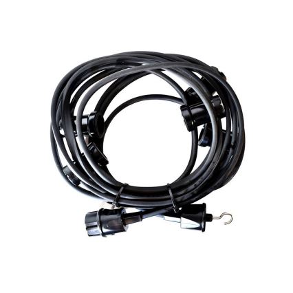 Εξωτερική διακοσμητική αλυσίδα GIRLANDA 17 μ 15xE27/15W/230V IP44