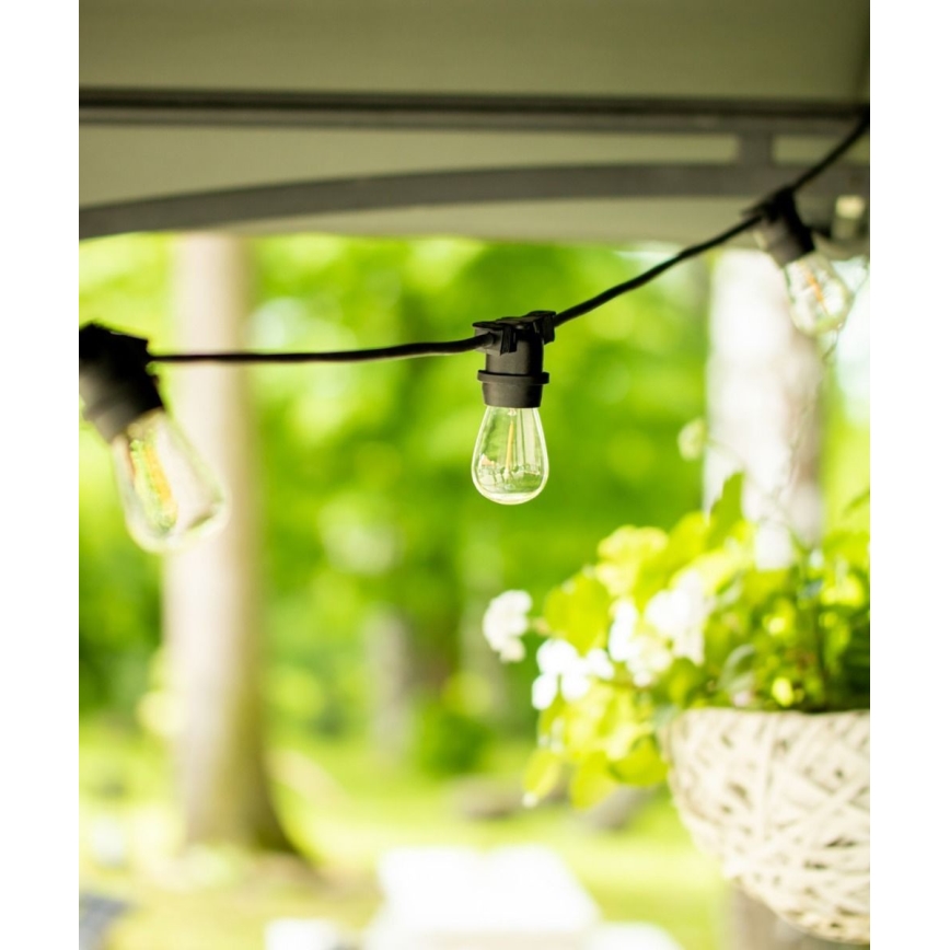 Εξωτερική διακοσμητική σειρά MIMOSA 20xE27/1,3W/230V IP44 10μ