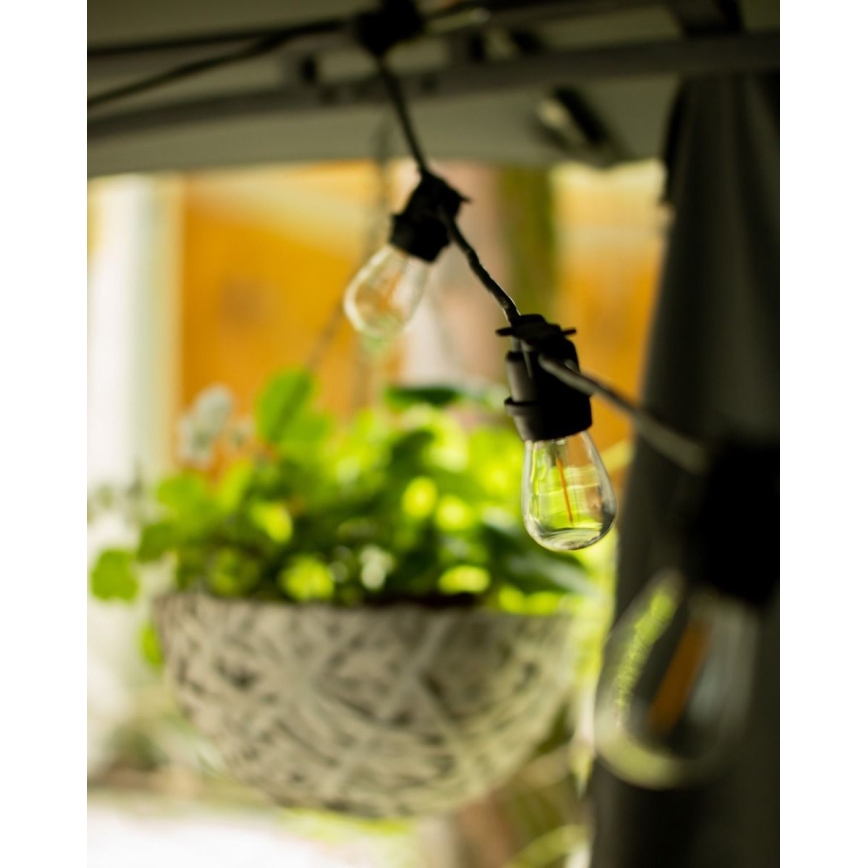 Εξωτερική διακοσμητική σειρά MIMOSA 20xE27/1,3W/230V IP44 10μ