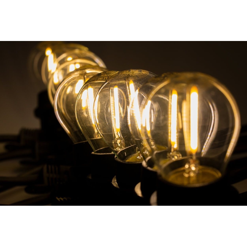 Εξωτερική διακοσμητική σειρά MIMOSA 20xE27/1,3W/230V IP44 10μ