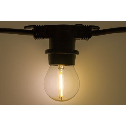 Εξωτερική διακοσμητική σειρά MIMOSA 20xE27/1,3W/230V IP44 10μ