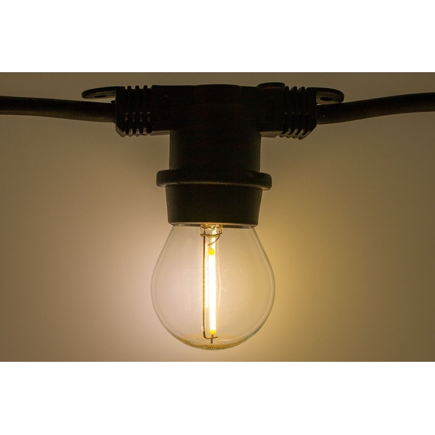 Εξωτερική διακοσμητική σειρά MIMOSA 20xE27/1,3W/230V IP44 10μ
