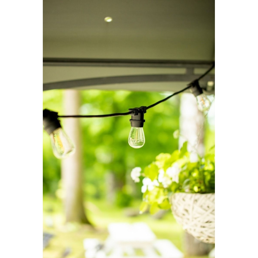 Εξωτερική διακοσμητική σειρά MIMOSA 20xE27/1,3W/230V IP44 20μ
