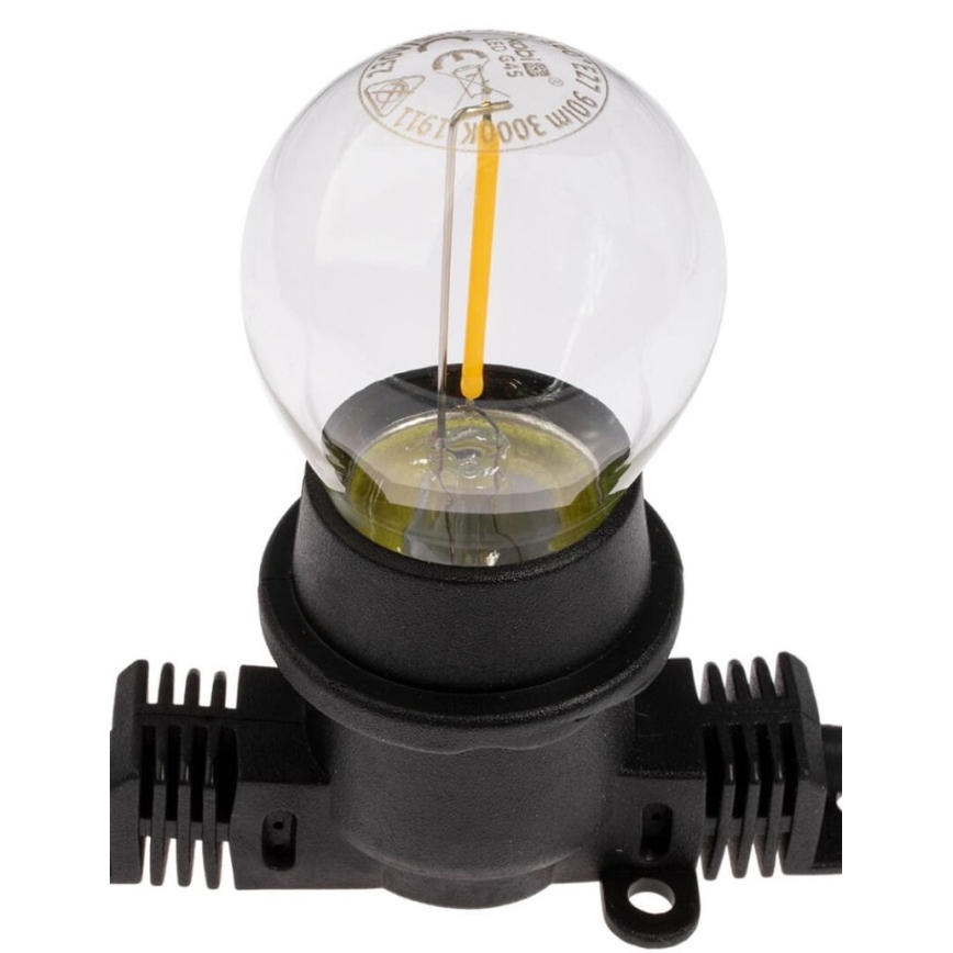 Εξωτερική διακοσμητική σειρά MIMOSA 20xE27/1,3W/230V IP44 20μ