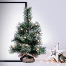 Εξωτερική Χριστουγεννιάτικη διακόσμηση LED 15xLED/3xAA δέντρο IP44