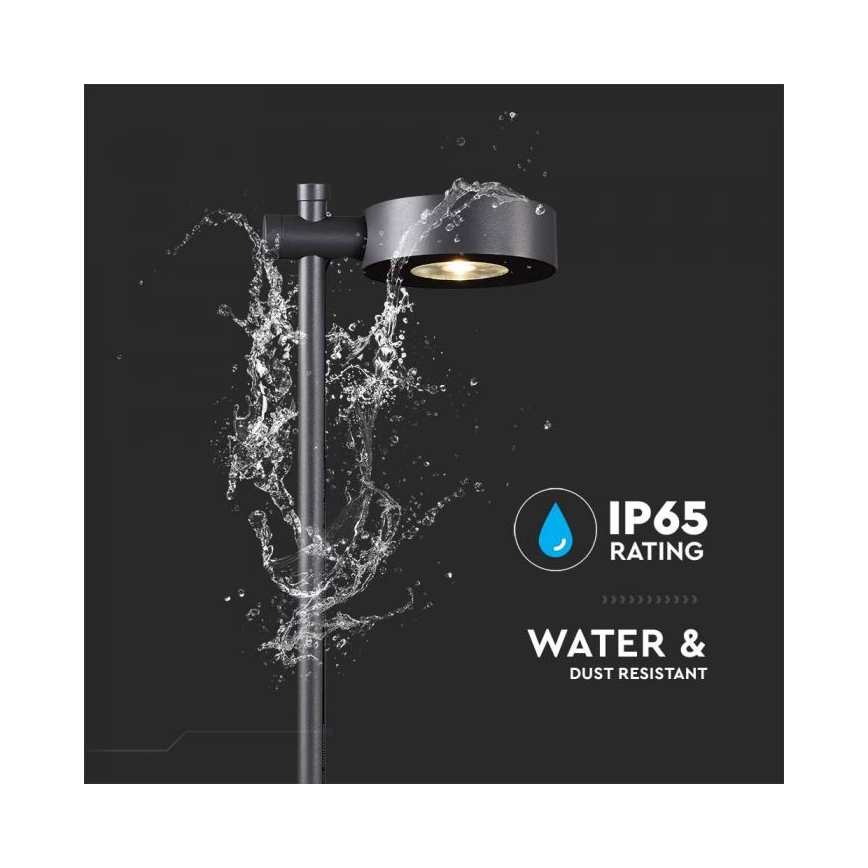 Εξωτερικό LED φωτιστικό LED/7W/230V 4000K IP65 μαύρο