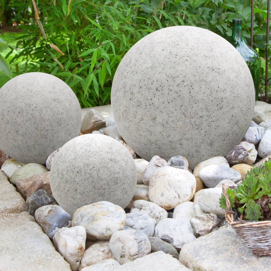 Εξωτερικό διακοσμητικό φωτιστικό GARDEN BALL 1xE27/40W/230V IP65 δ. 25 cm