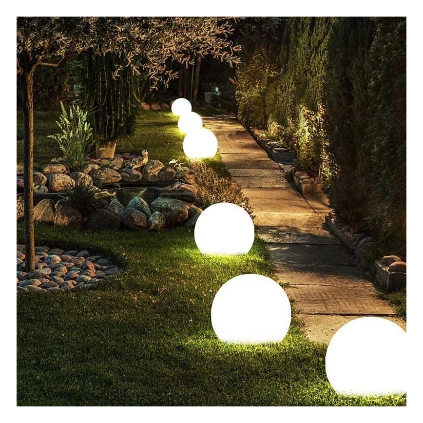 Εξωτερικό διακοσμητικό φωτιστικό GARDEN BALL 1xE27/40W/230V IP65 δ. 25 cm