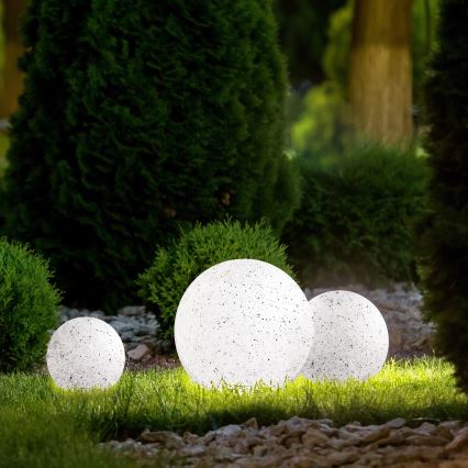 Εξωτερικό διακοσμητικό φωτιστικό GARDEN BALL 1xE27/40W/230V IP65 δ. 25 cm