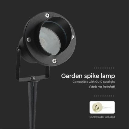 Εξωτερικό φωτιστικό 1xGU10/35W/230V IP65