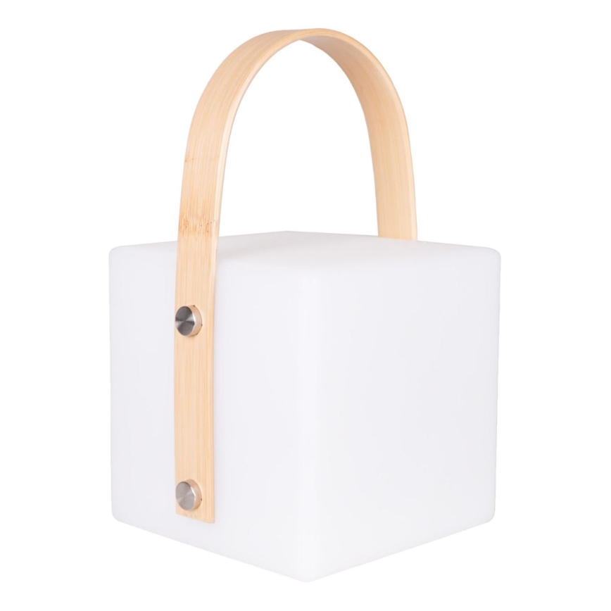 Εξωτερικό φωτιστικό LED RGBW MAJORKA, LED/0,5W/5V USB, 1200 mAh, IP44, λευκό