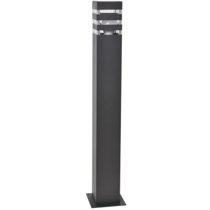 Εξωτερικό φωτιστικό με αισθητήρα TEKSAS 1xE27/12W/230V IP44 74 εκ. ανθρακί