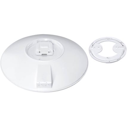 Εξωτερικό φωτιστικό οροφής LED με αισθητήρα VISTA, LED/15W/230V, Ø 26 cm, IP54, λευκό