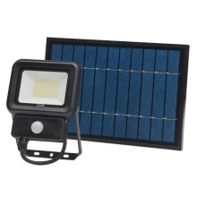 Εξωτερικός ηλιακός προβολέας LED με αισθητήρα LED/20W/3,7V 6500K IP65