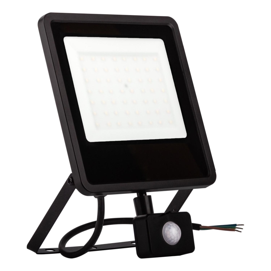 Εξωτερικός προβολέας LED με αισθητήρα LED/30W/230V 4000K IP65 μαύρο