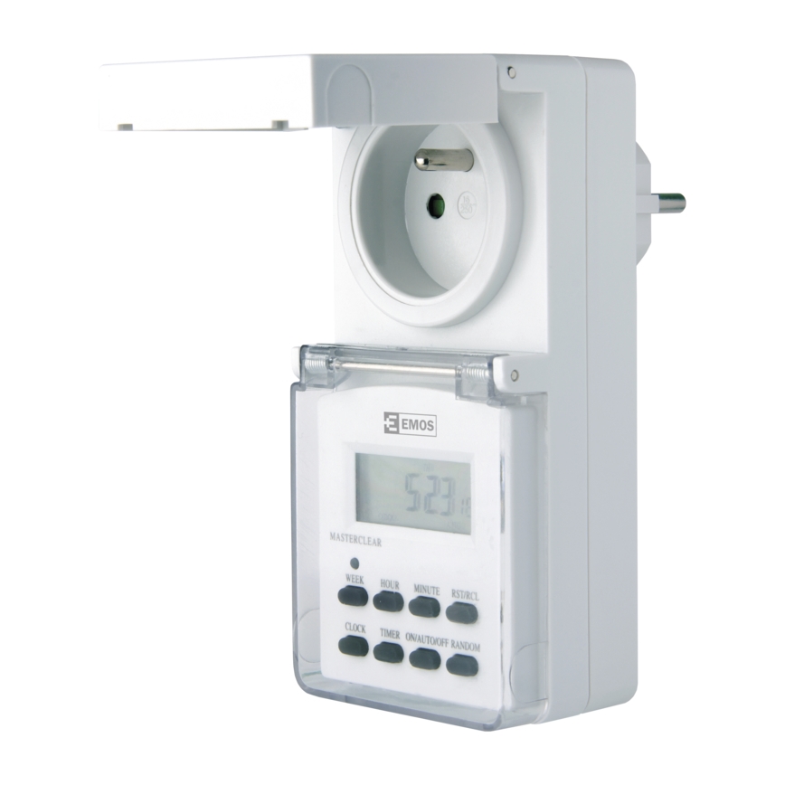 Εξωτερικός ψηφιακός χρονοδιακόπτης 230V/16A IP44