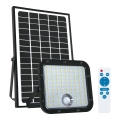 Εξωτερικού χώρου solar προβολέας με ένα αισθητήρας LED/30W/6,4V 4000K IP65 + τηλεχειριστήριο