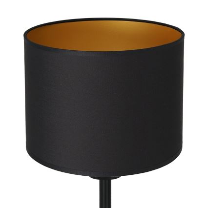 Επιτραπέζια λάμπα ARDEN 1xE27/60W/230V d. 18 cm μαύρο/χρυσό