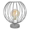 Επιτραπέζια λάμπα MERCURE 1xE27/15W/230V γκρι