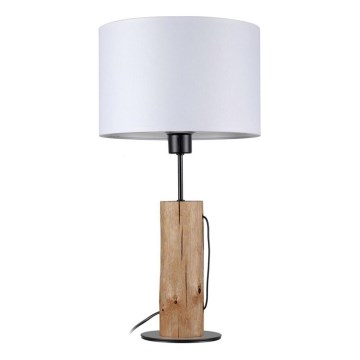 Επιτραπέζιο φωτιστικό PINO 1xE27/40W/230V πεύκο
