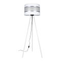 Επιδαπέδιο φωτιστικό CORAL 1xE27/60W/230V λευκό/ματ χρώμιο