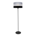 Επιδαπέδιο φωτιστικό HELEN 1xE27/15W/230V μαύρο/γκρι/ασήμι