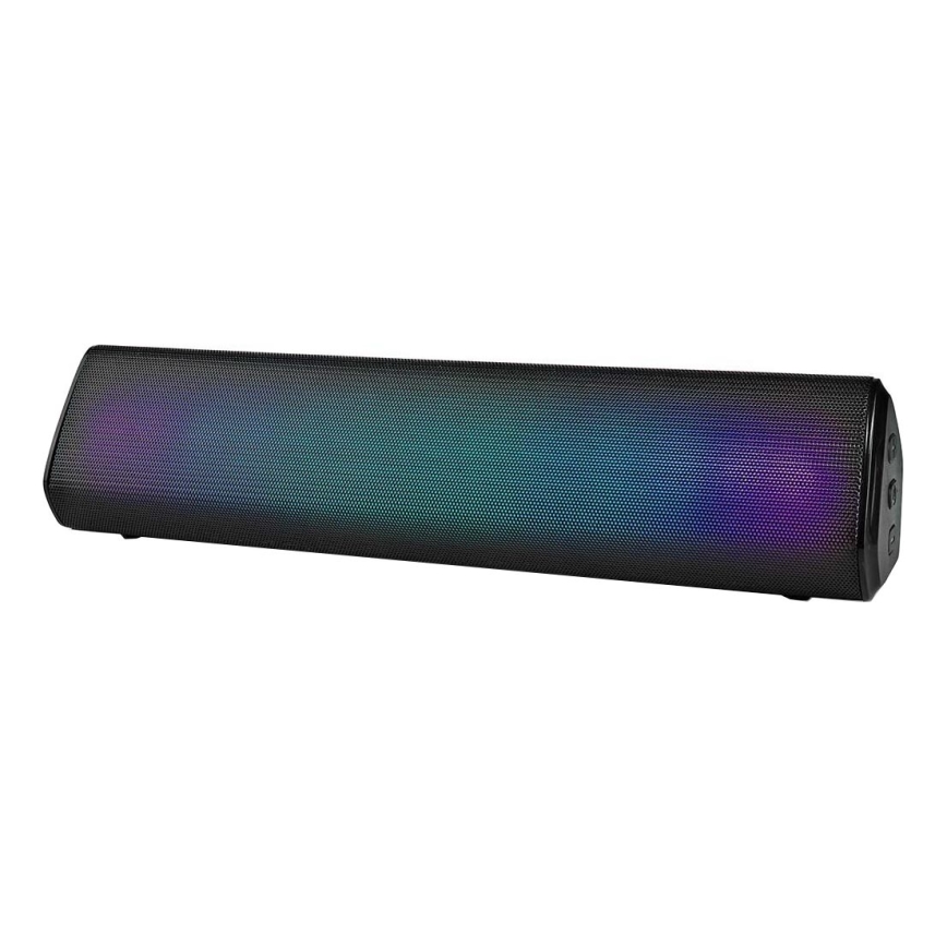 Επαναφορτιζόμενο ηχείο LED RGB 18W/1200 mAh