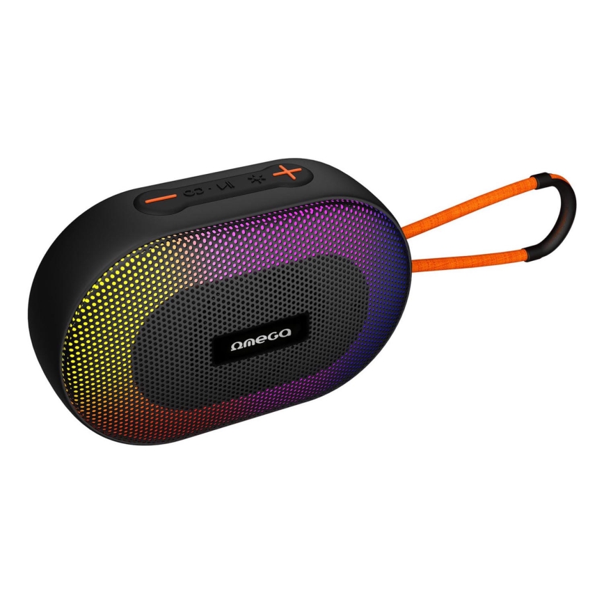 Επαναφορτιζόμενο ηχείο LED RGB 5W/1200mAh