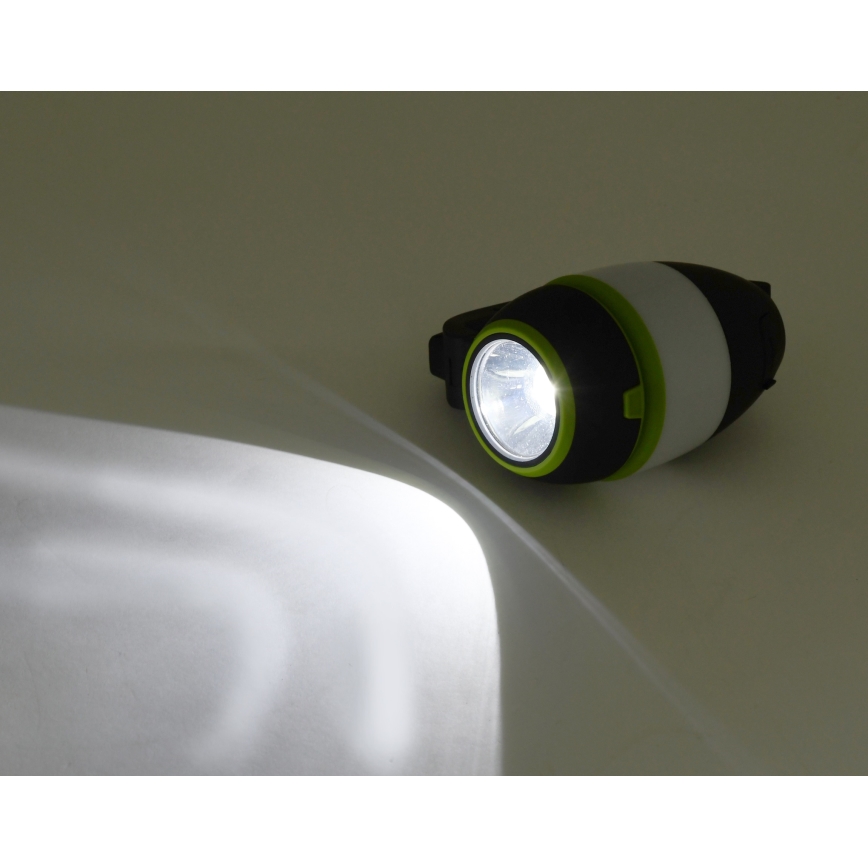 Επαναφορτιζόμενο φανάρι LED με power bank LED/3W/1500mAh
