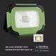 Επαναφορτιζόμενος προβολέας LED SAMSUNG CHIP LED/10W/3,7V IP44 4000K πράσινο