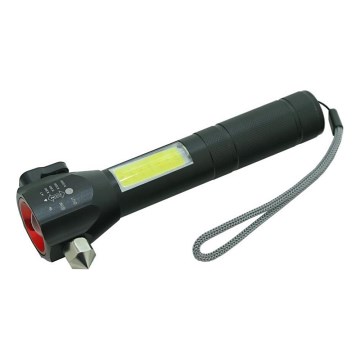 Επαναφορτιζόμενος φακός LED/3W/5V 200 lm 1200 mAh