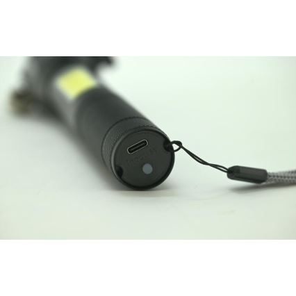 Επαναφορτιζόμενος φακός LED/3W/5V 200 lm 1200 mAh