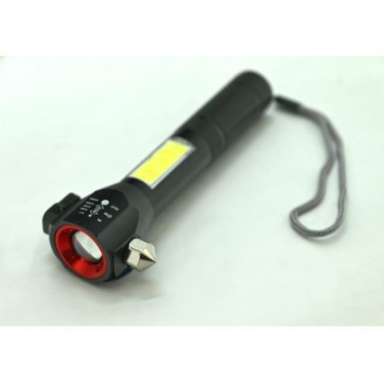Επαναφορτιζόμενος φακός LED/3W/5V 200 lm 1200 mAh