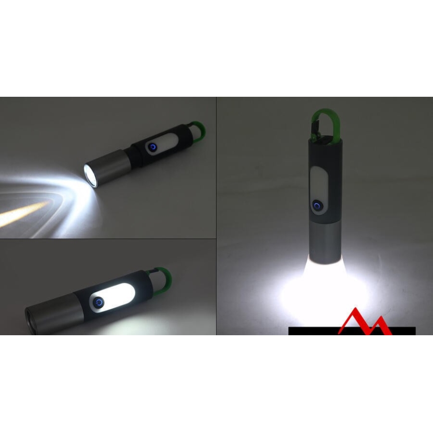 Επαναφορτιζόμενος φακός LED LED/10W/3,7V 750 lm 10h