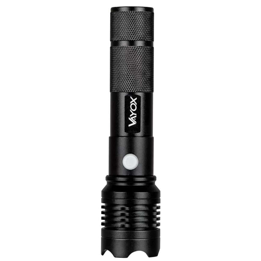 Επαναφορτιζόμενος φακός LED LED/10W/5V IPX4 800 γυαλιστερό 1200 mAh