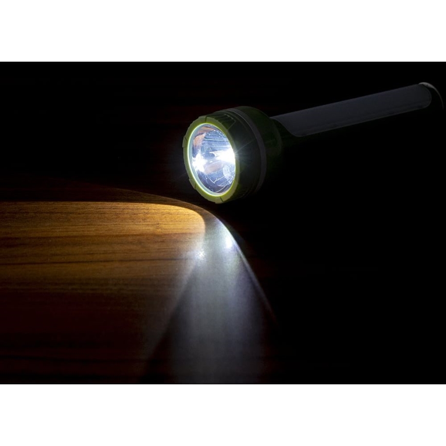 Επαναφορτιζόμενος φακός LED LED/1W/230V 330 γυαλιστερό 1000 mAh
