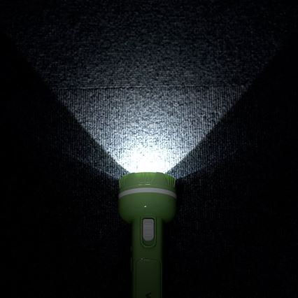 Επαναφορτιζόμενος φακός LED LED/1W/230V 330 γυαλιστερό 1000 mAh