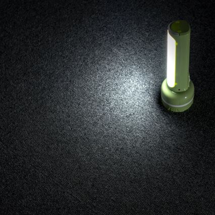 Επαναφορτιζόμενος φακός LED LED/1W/230V 330 γυαλιστερό 1000 mAh