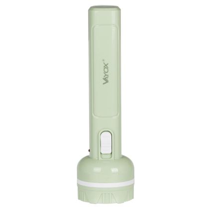 Επαναφορτιζόμενος φακός LED LED/1W/230V 330 γυαλιστερό 1000 mAh