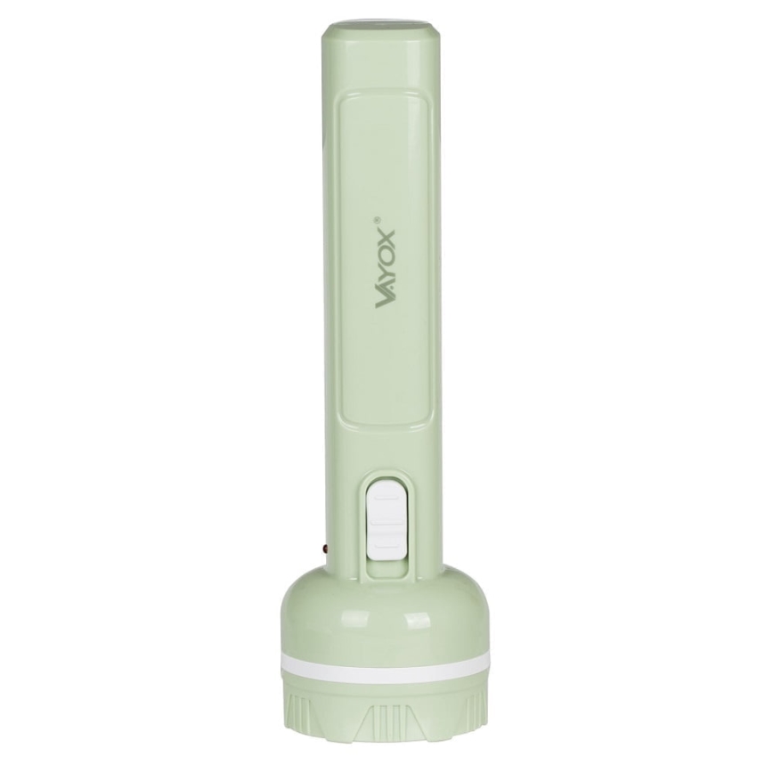 Επαναφορτιζόμενος φακός LED LED/1W/230V 330 γυαλιστερό 1000 mAh