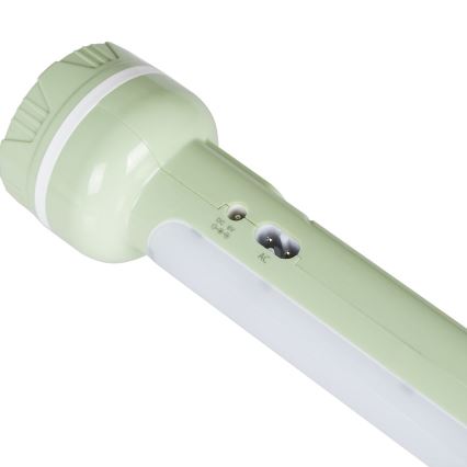 Επαναφορτιζόμενος φακός LED LED/1W/230V 330 γυαλιστερό 1000 mAh