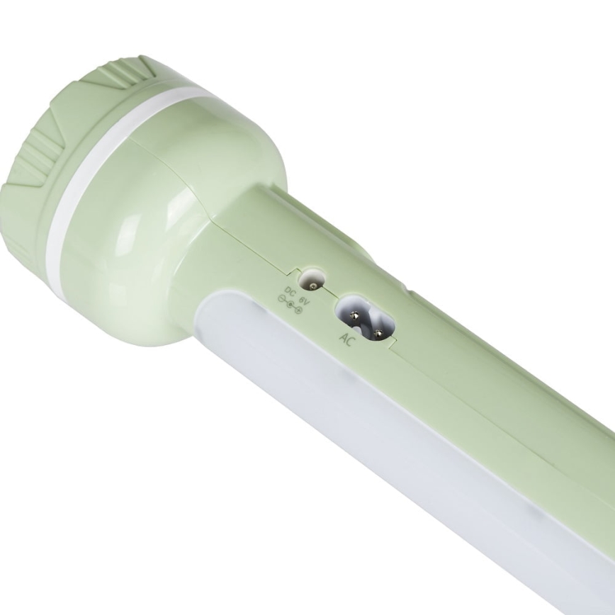 Επαναφορτιζόμενος φακός LED LED/1W/230V 330 γυαλιστερό 1000 mAh