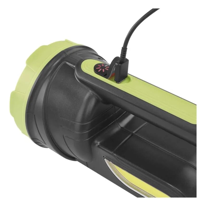 Επαναφορτιζόμενος φακός LED LED/3,7V 210 lm 1800mAh